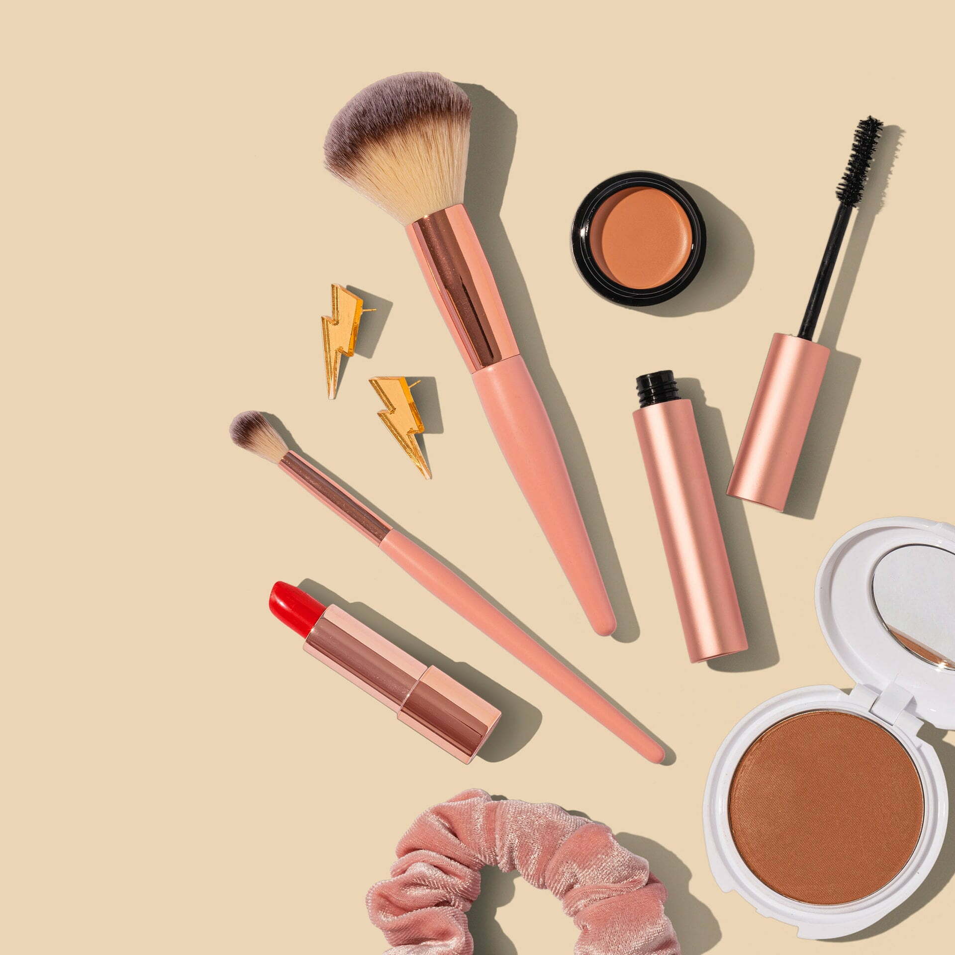 a set of makeup and makeup